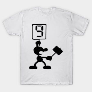 Game and Watch 9 Hammer T-Shirt